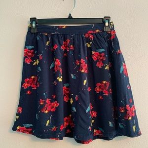 Hollister Floral Skirt